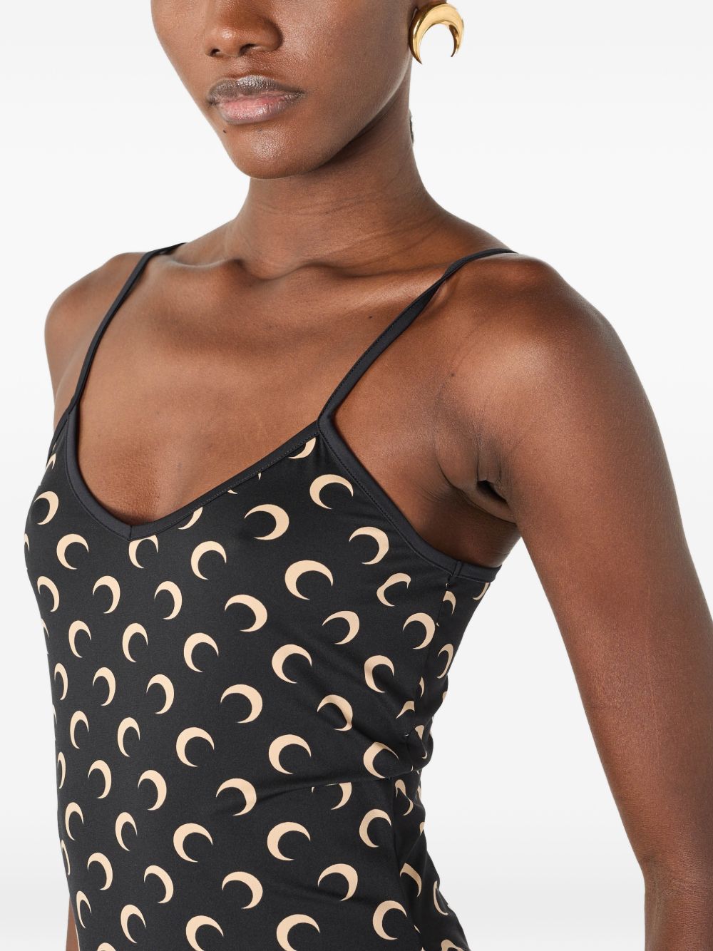 Marine Serre Moon mini dress