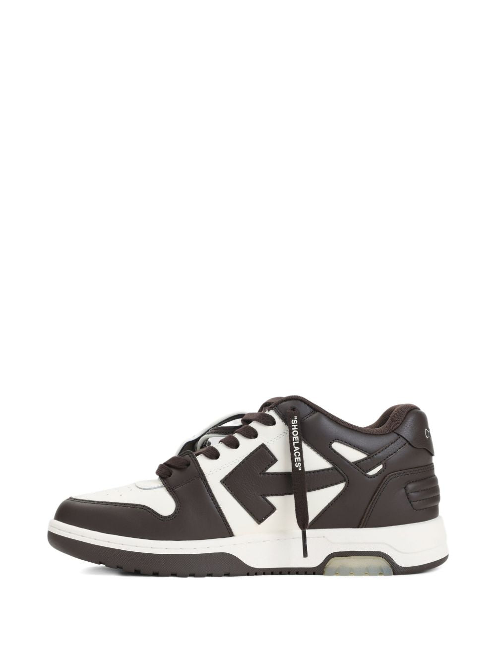 Off White Out Of Office leather sneakers