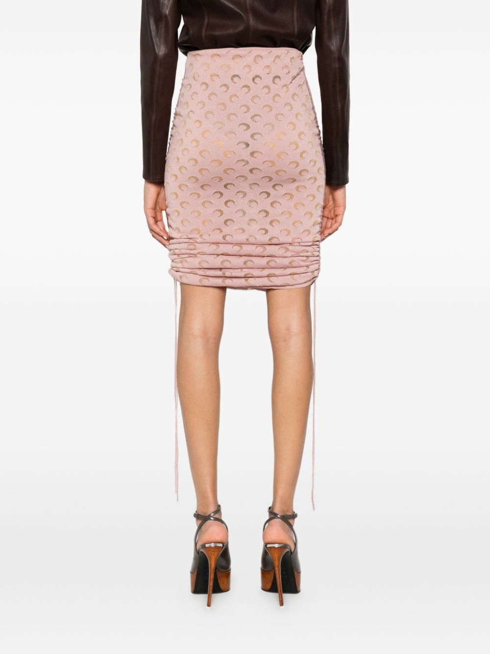 Marine Serre Moon devore skirt