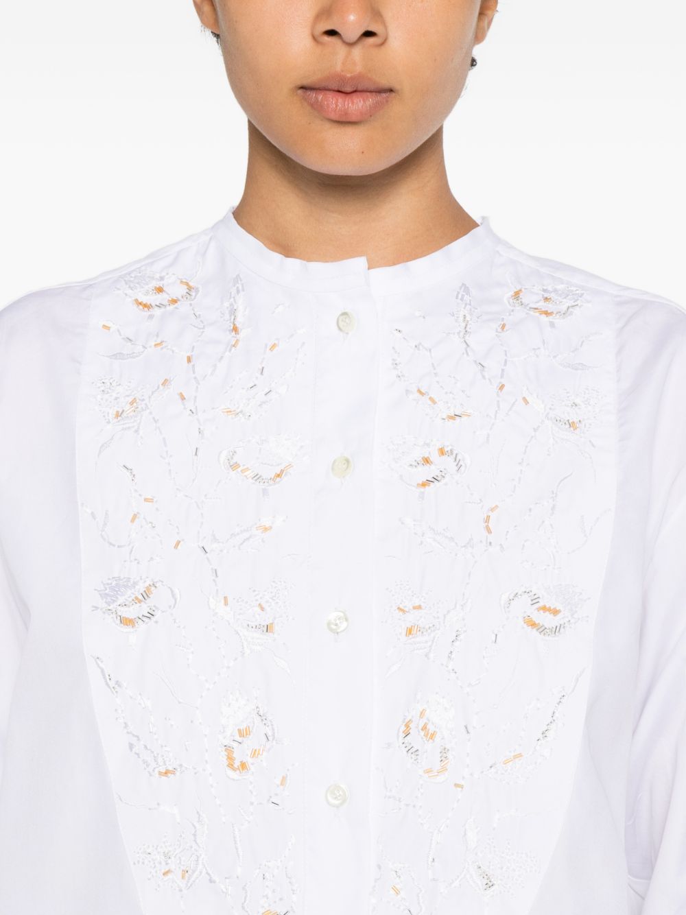Hippy Realisti Embroidered cotton shirt