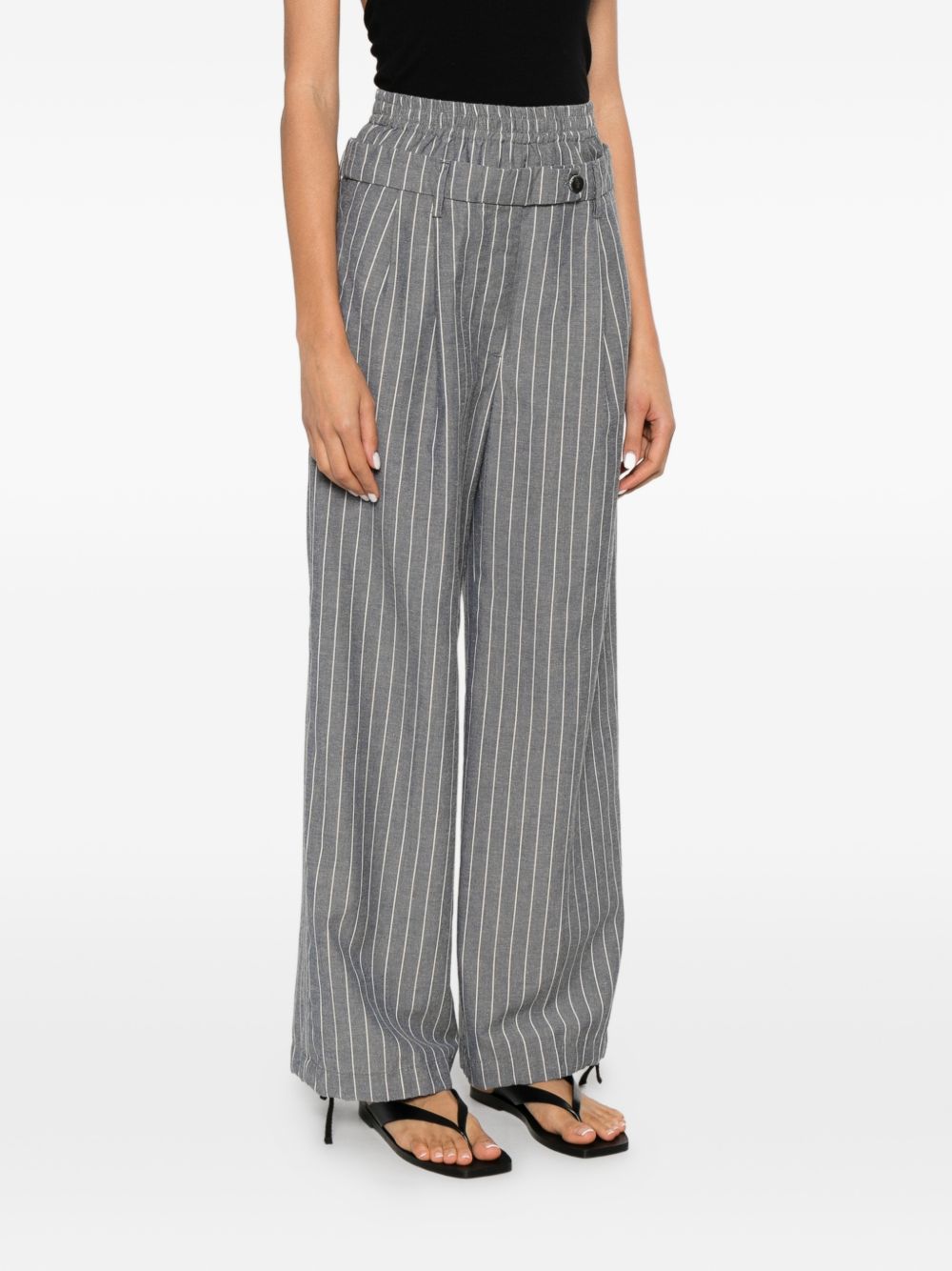White Sand Linen blend trousers