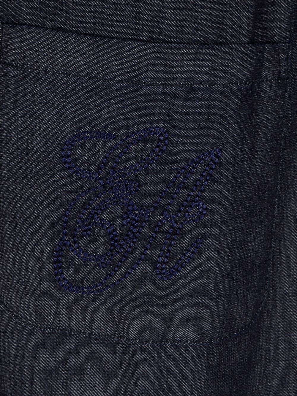 Emporio Armani Denim cotton trousers