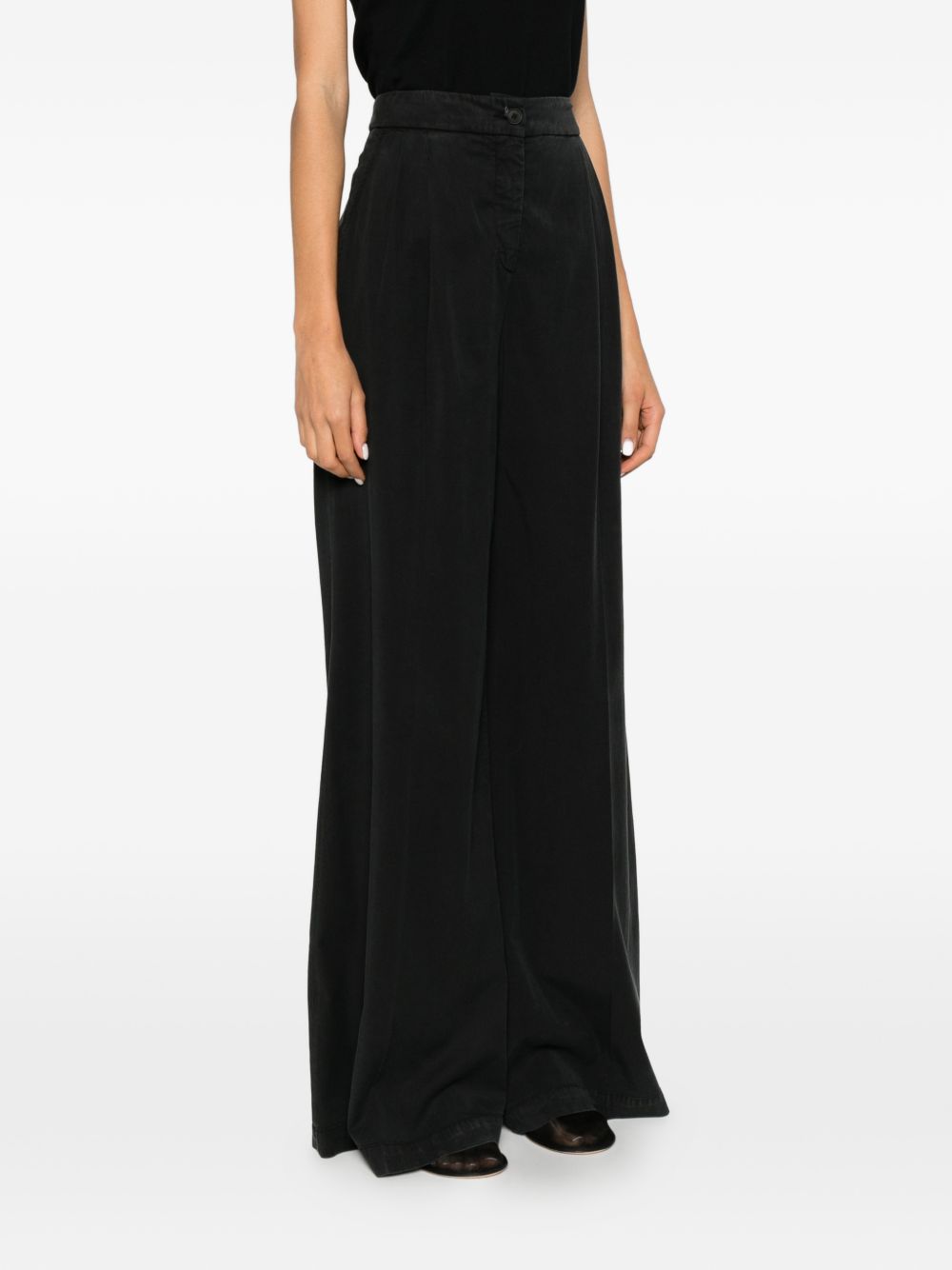 Via Masini 80 Linen blend trousers