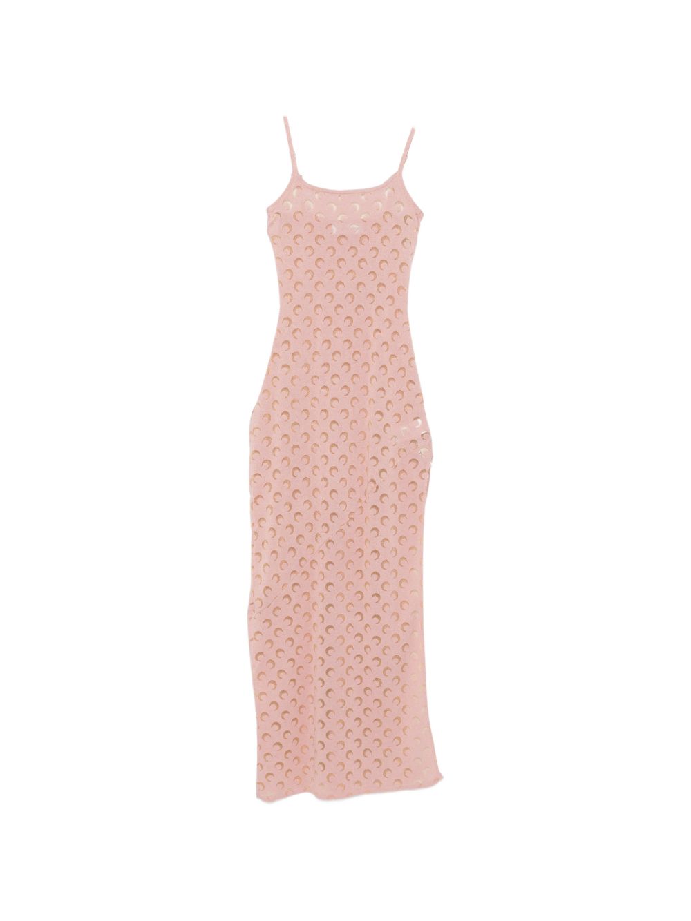 Marine Serre Moon devore long dress