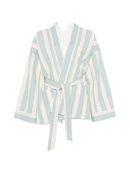 Forte Forte Striped kimono jacket