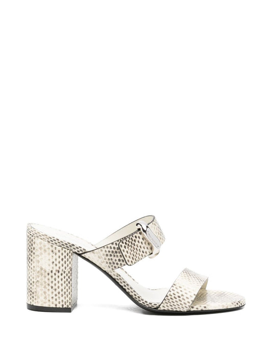 Emporio Armani Exclusive Leather mules