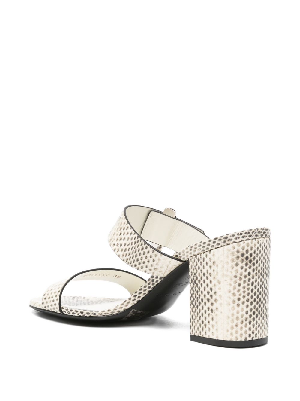 Emporio Armani Exclusive Leather mules