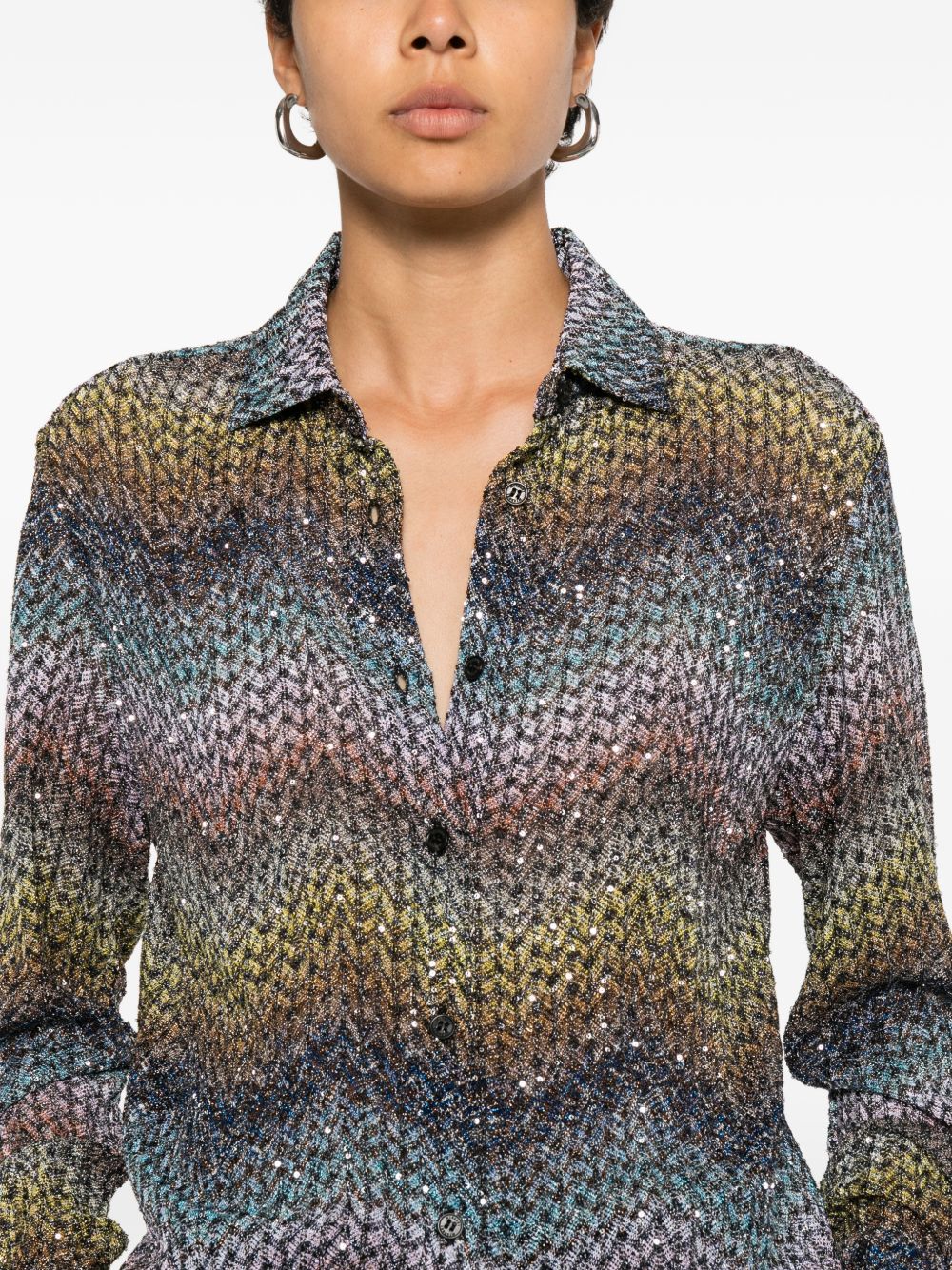 Missoni Zig zag print shirt