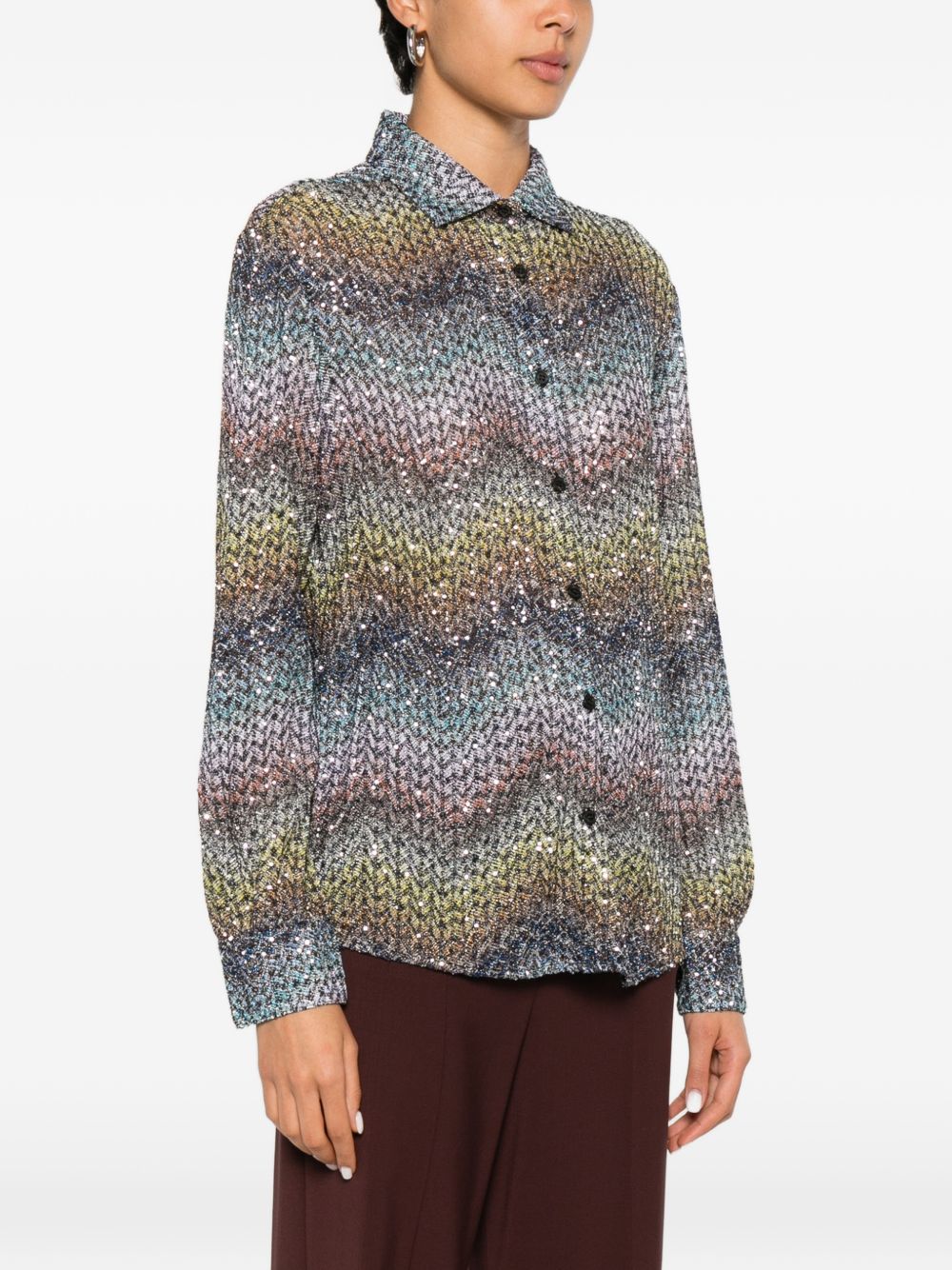 Missoni Zig zag print shirt