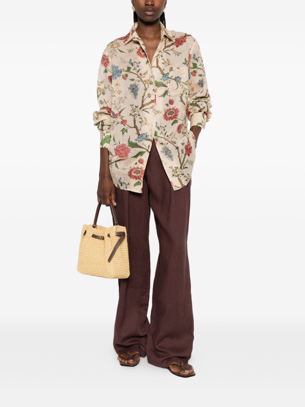 Into The East Printed Shirt