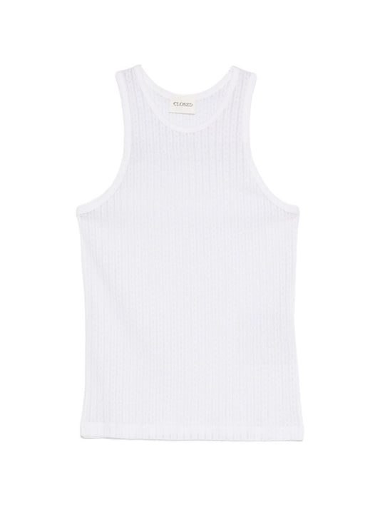 Closed Cotton Tank Top