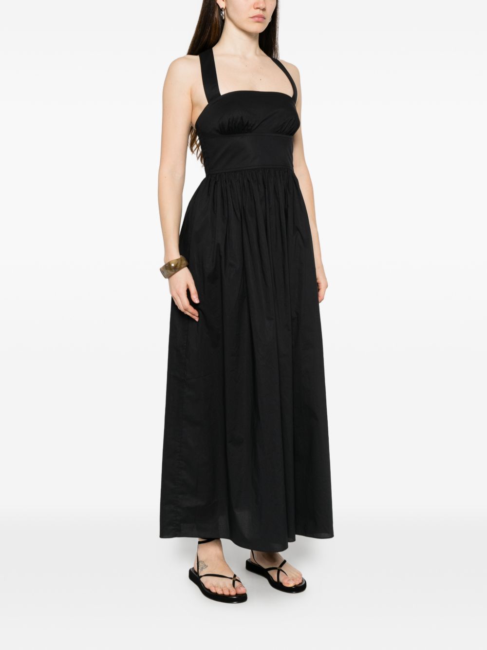 Matteau Sleeveless Cotton Midi Dress