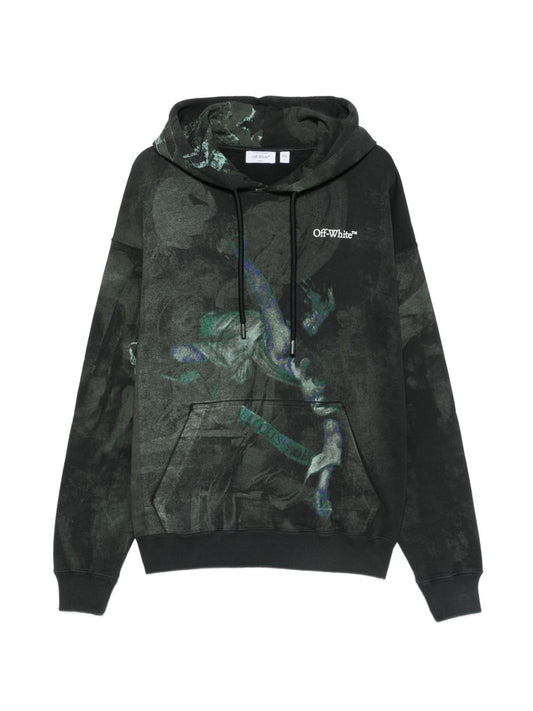 Off White Off-White Dark Painting Skate Hoodie