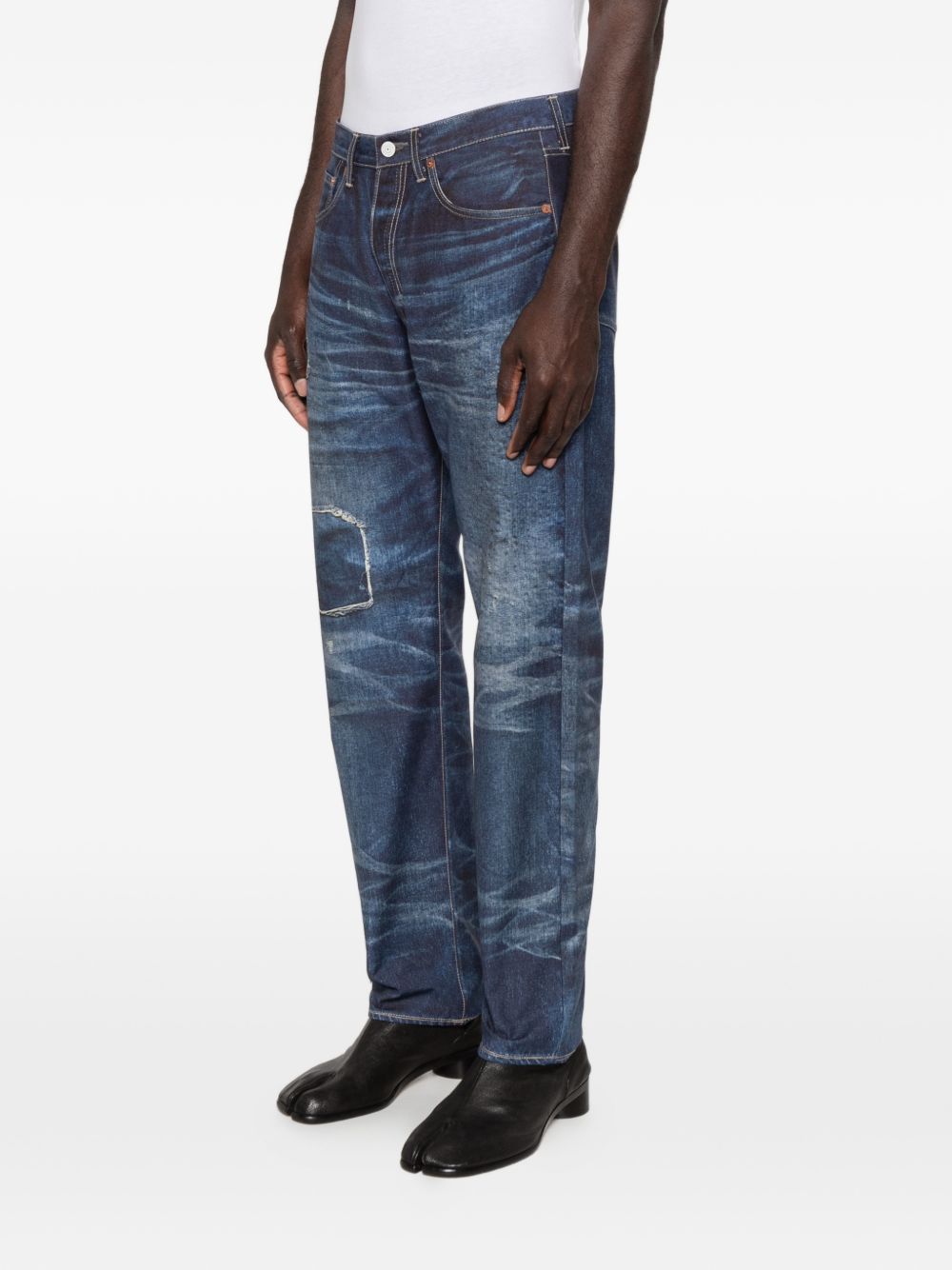 Junya Watanabe Cotton and Nylon Trousers