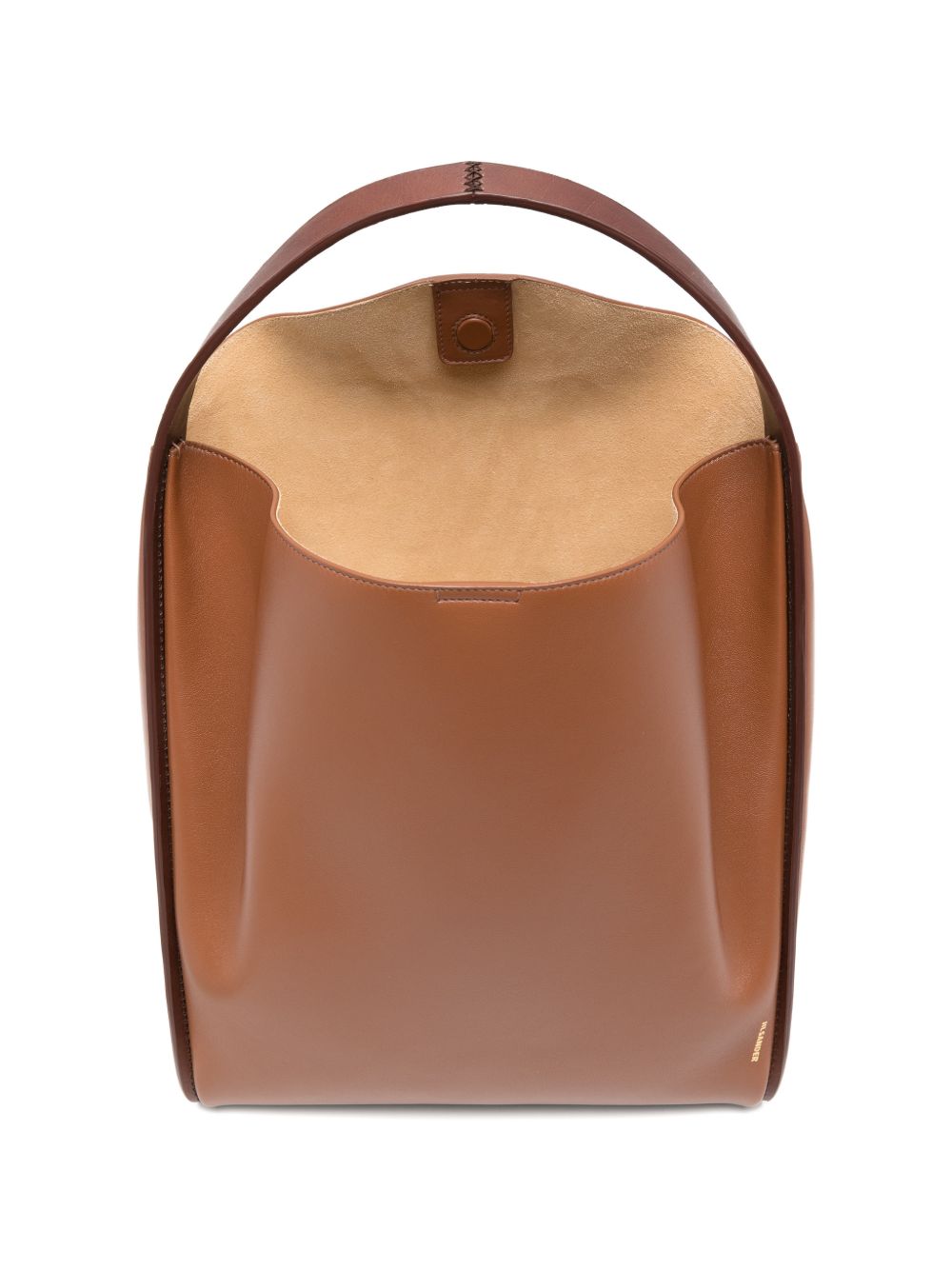 Jil Sander Pivot Leather Tote