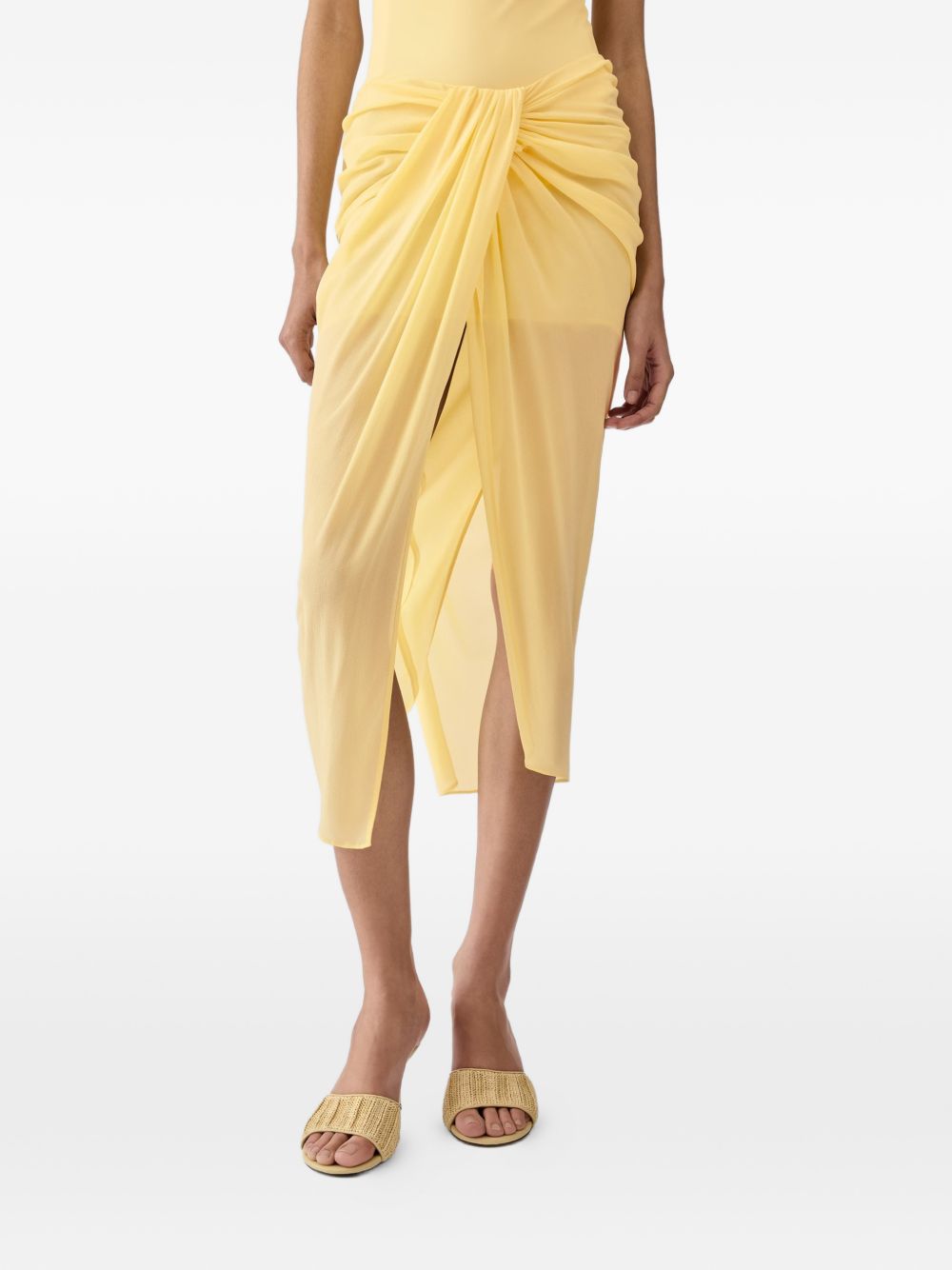 JACQUEMUS RESORT Sea clothing YELLOW