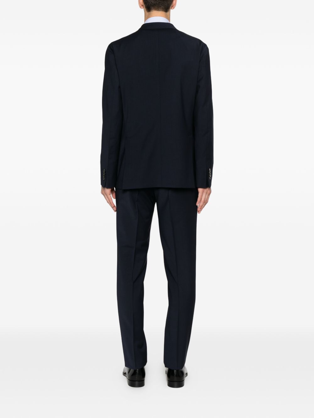 Boglioli Wool Blend Double-Breasted Suit