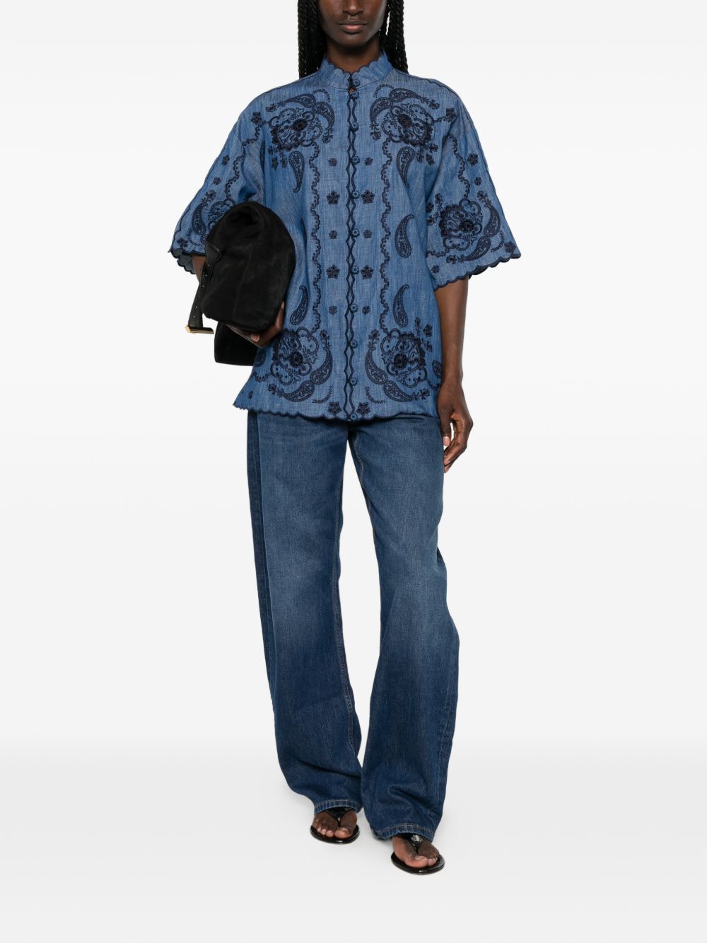 Zimmermann Shirts NAVY