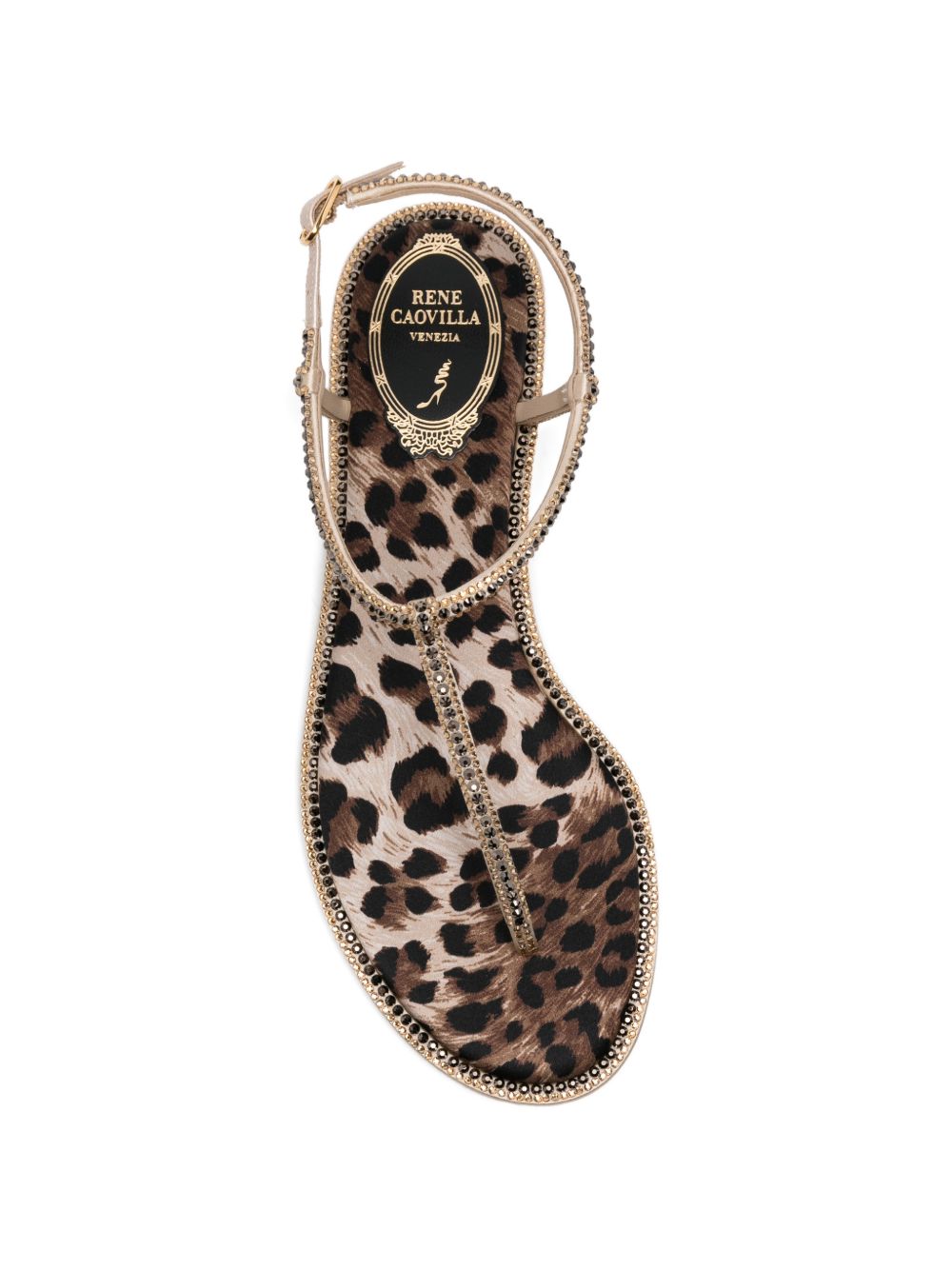 René Caovilla RENE' CAOVILLA Sandals LEOPARD PRINT