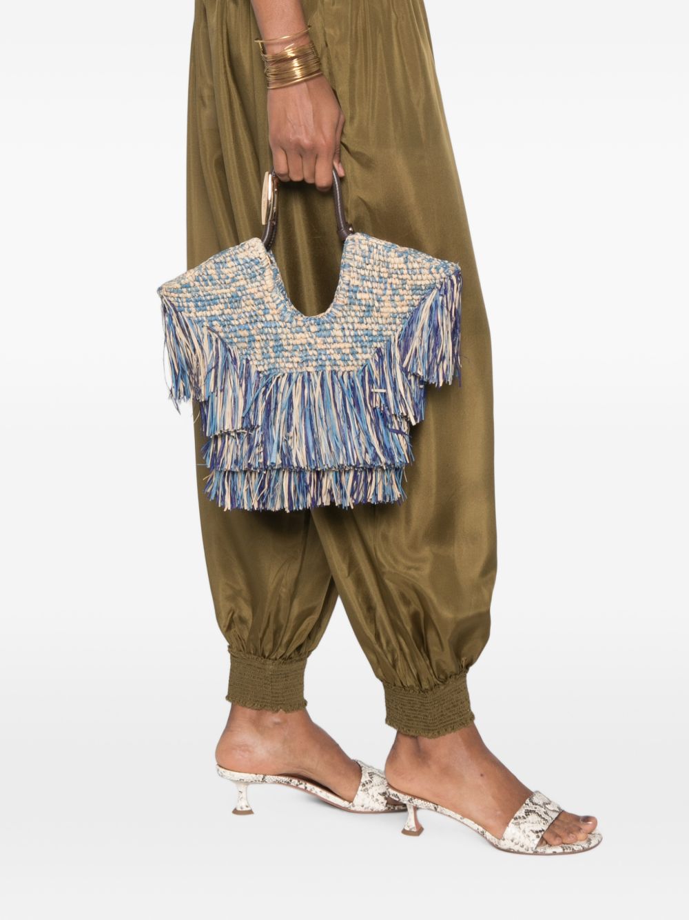 Zimmermann Fringe Tiered Tote