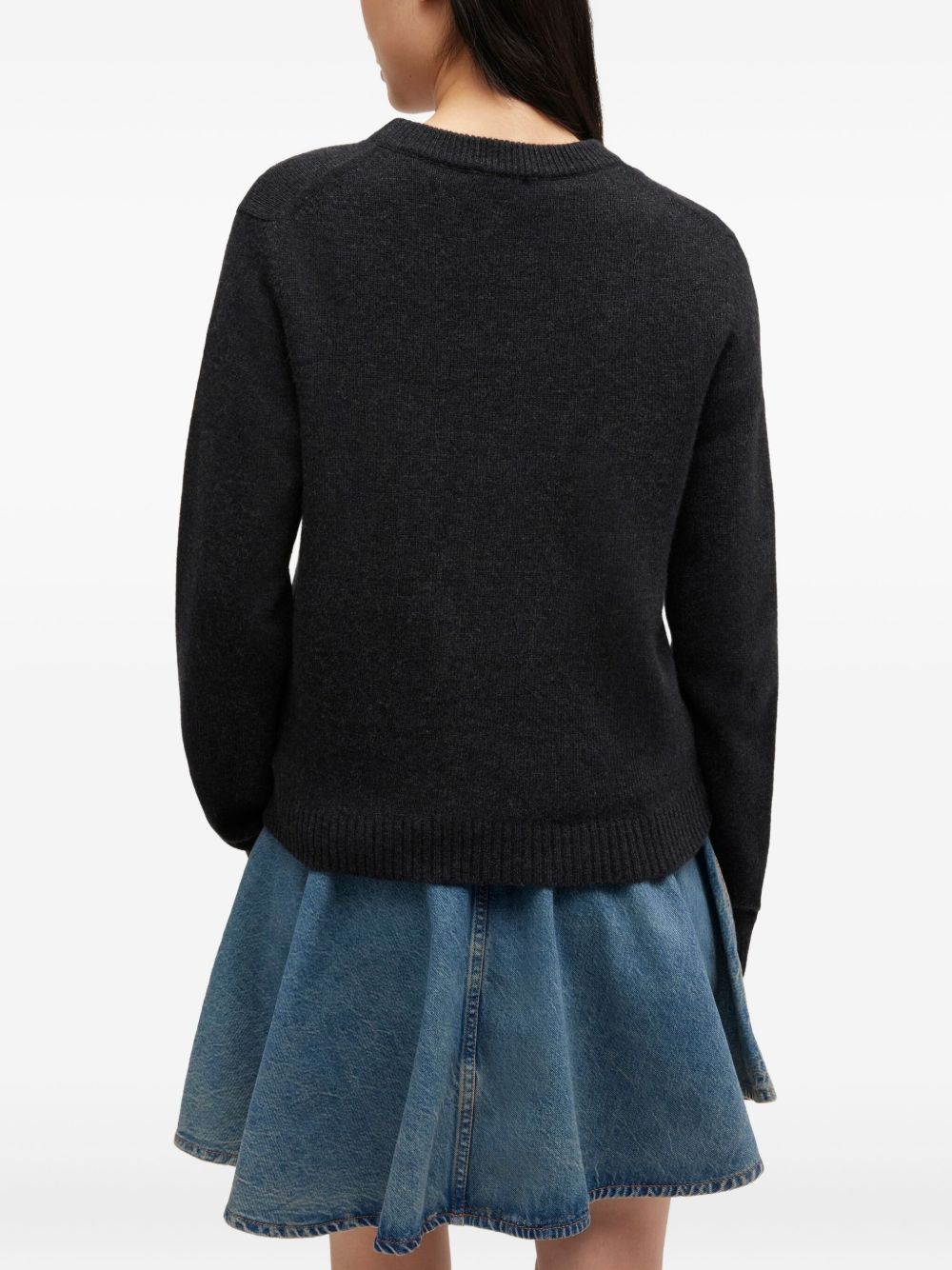 GANNI Sweaters BLACK