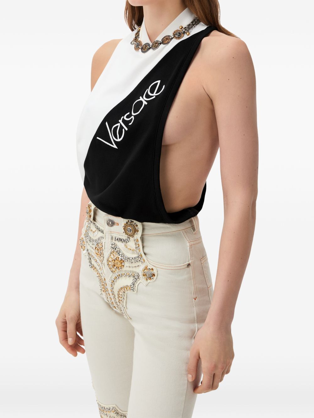 Versace Top WHITE