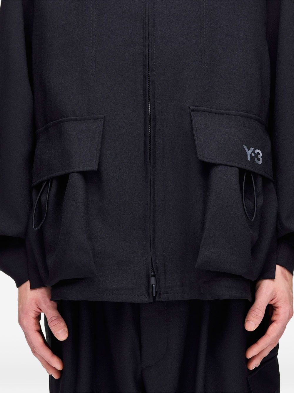 Y-3 Coats BLACK