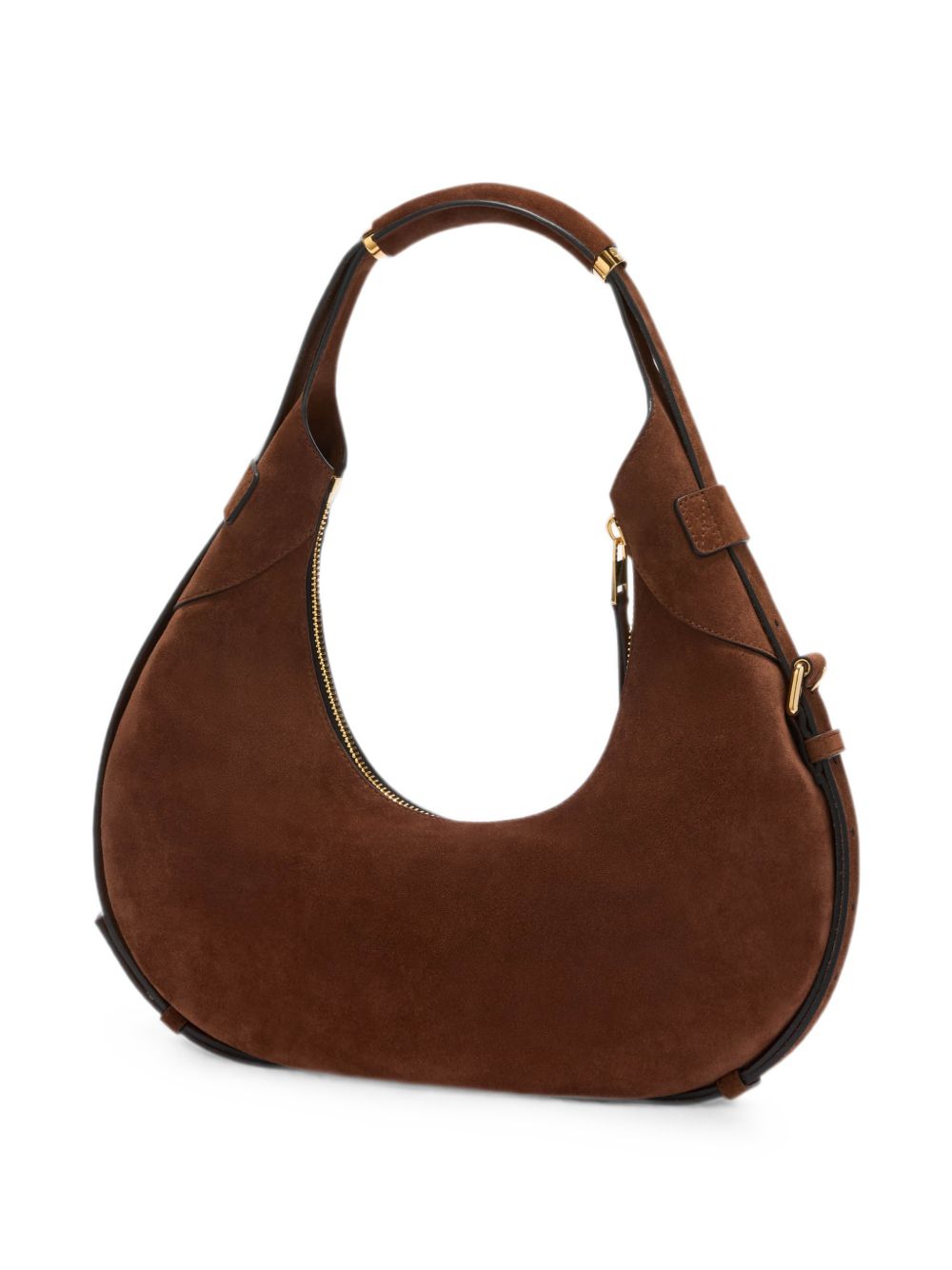 Moschino Suede Shoulder Bag