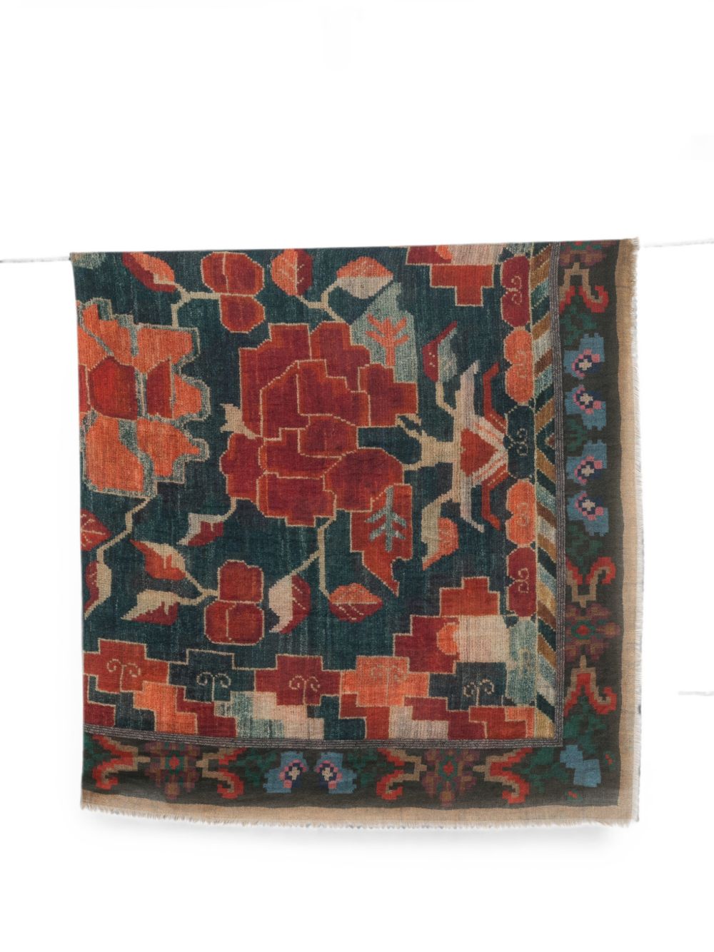 PIERRE LOUIS MASCIA Scarfs BROWN