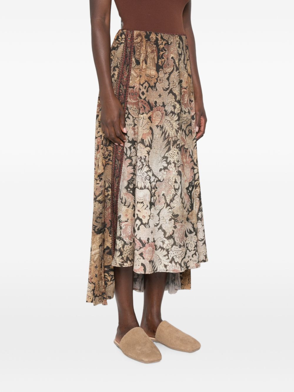 PIERRE LOUIS MASCIA Skirts BROWN