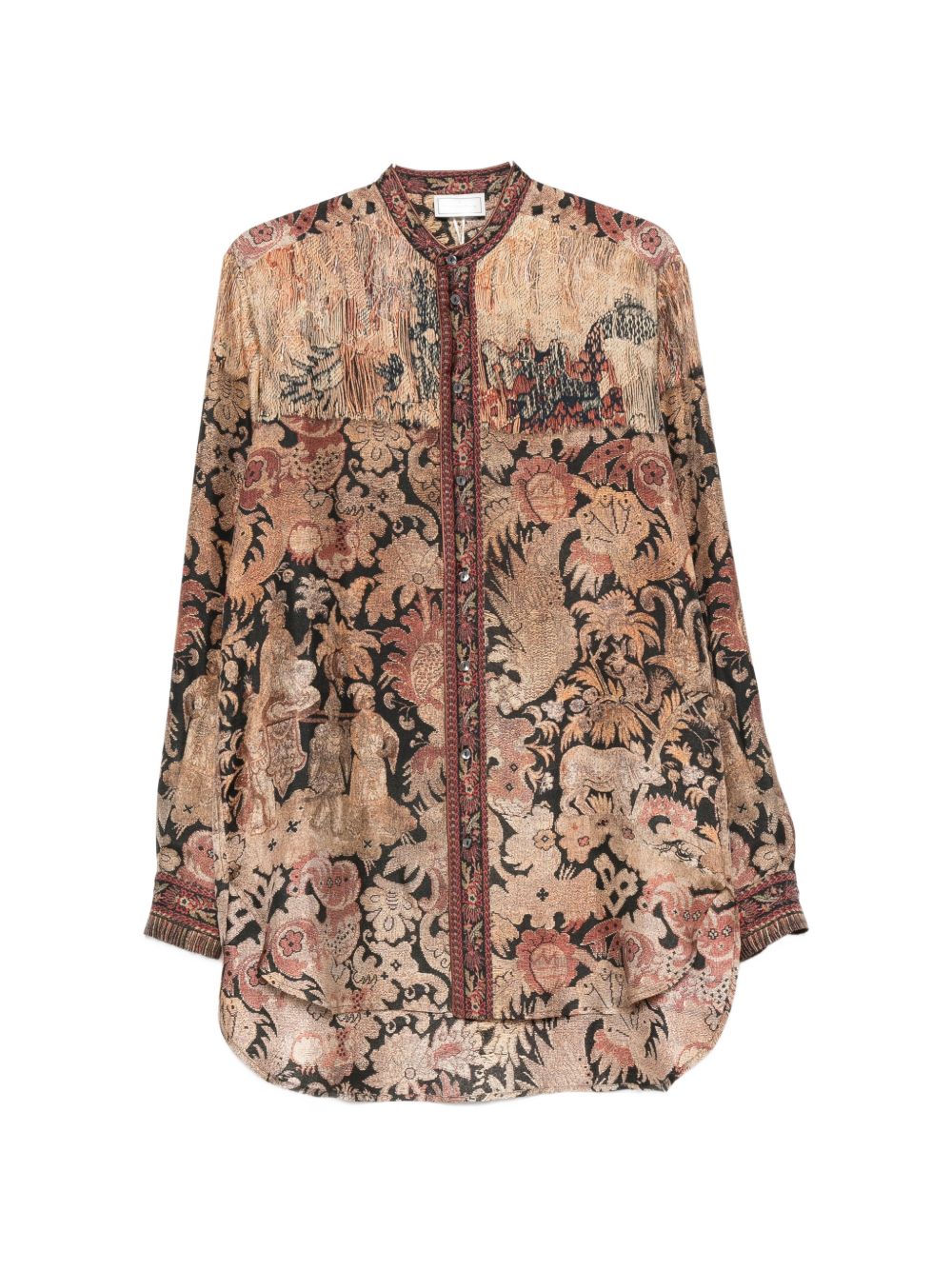 PIERRE LOUIS MASCIA Shirts BROWN