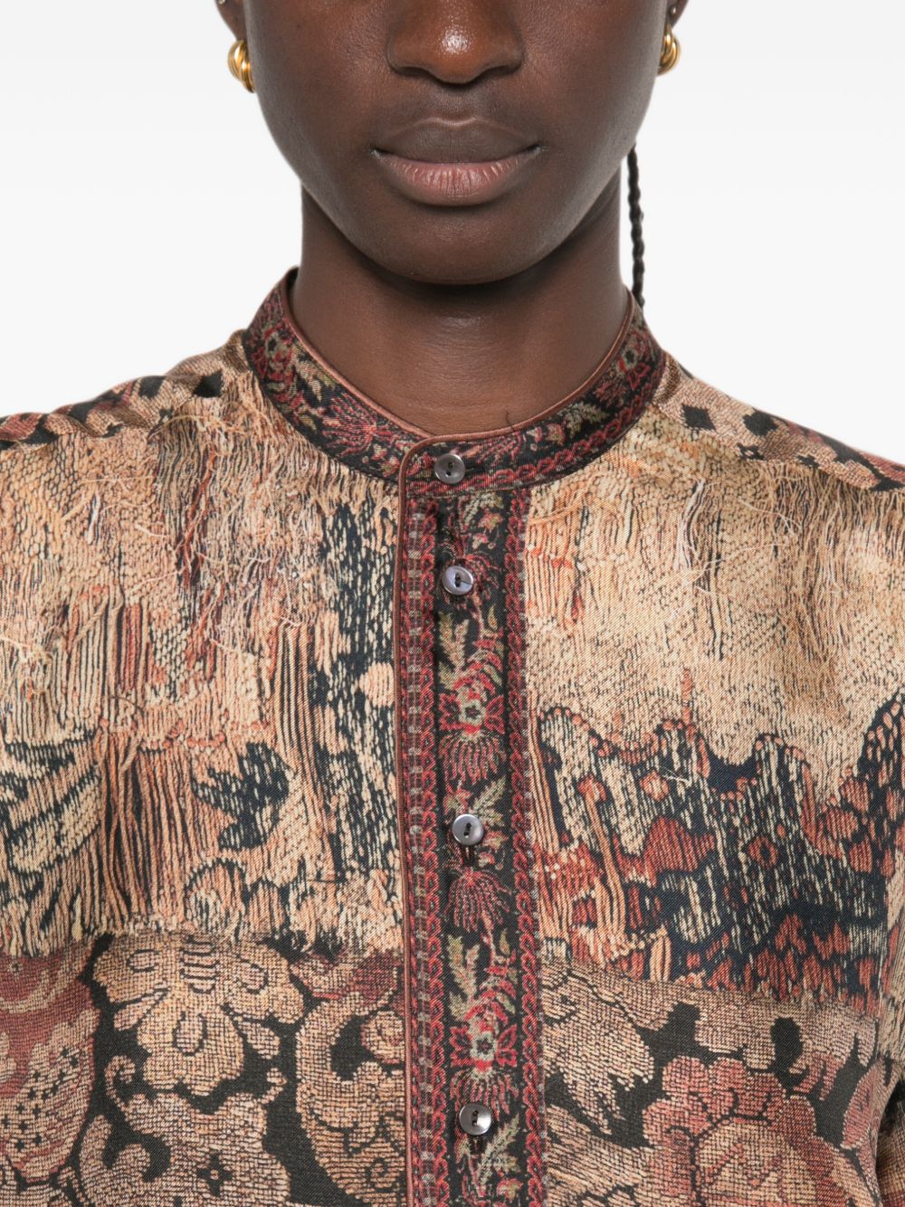 PIERRE LOUIS MASCIA Shirts BROWN