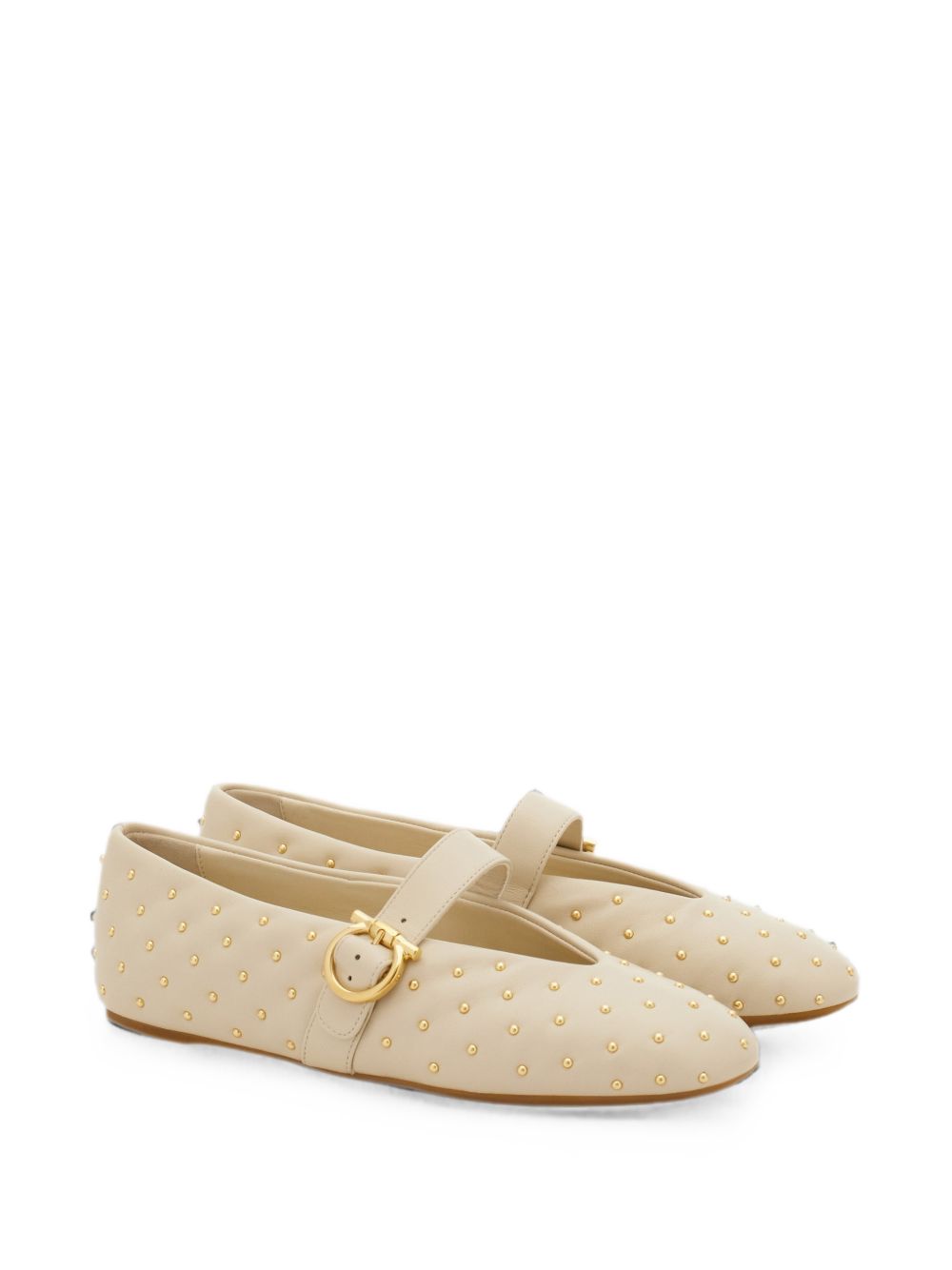 Ferragamo Flat shoes ECRU