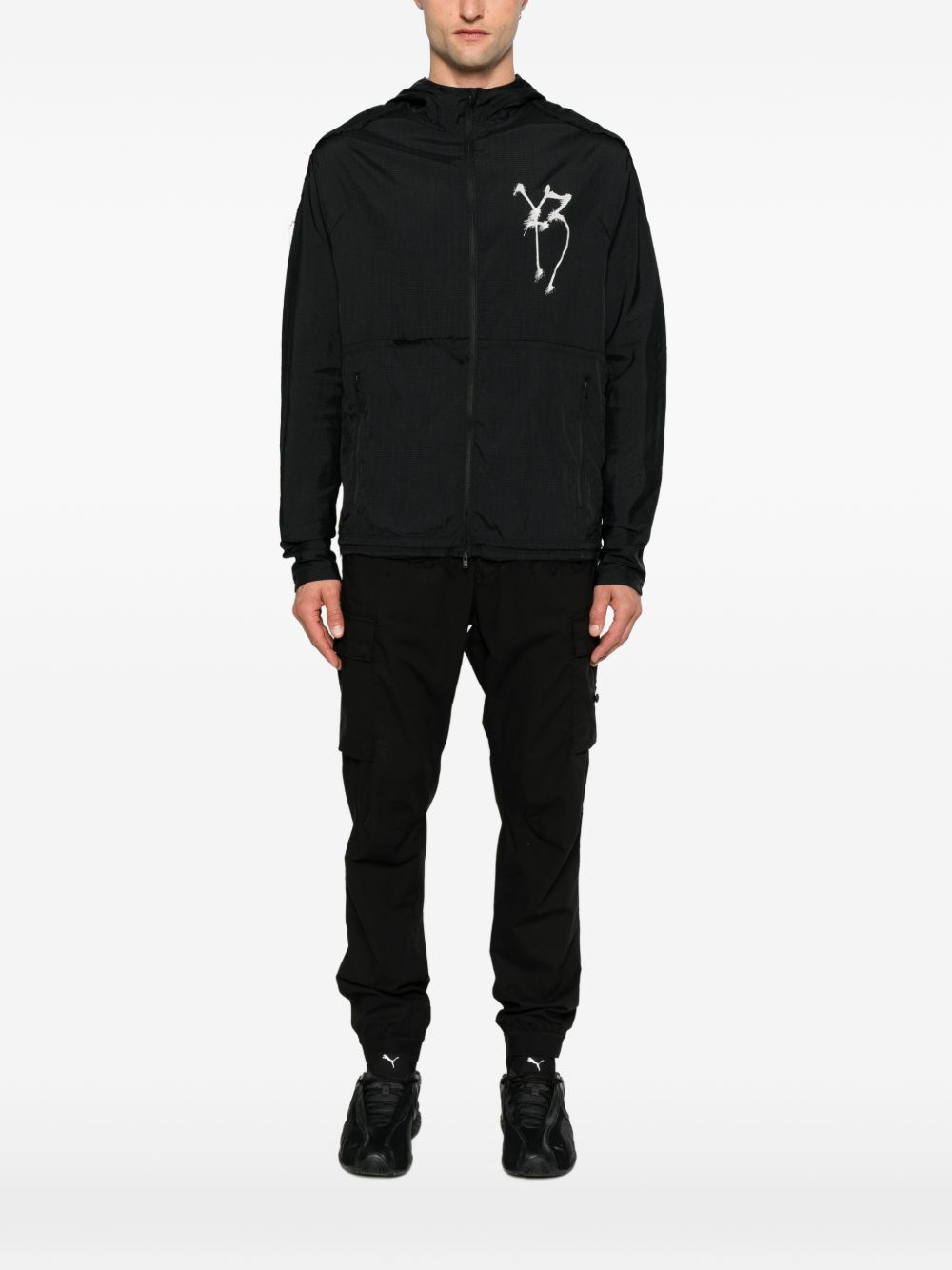 Y-3 Coats BLACK
