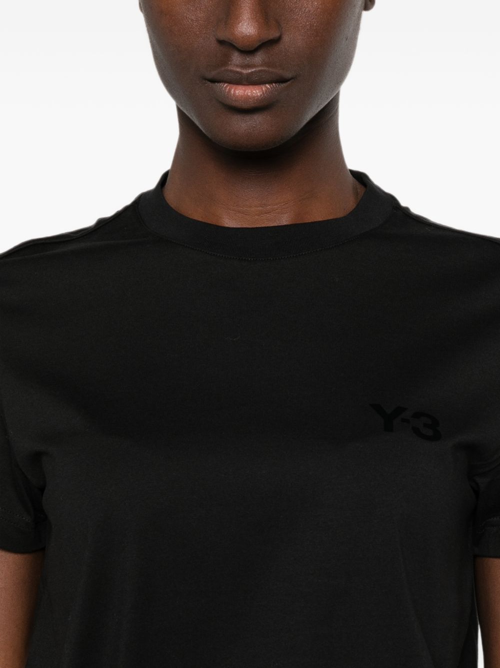 Y-3 T-shirts and Polos BLACK