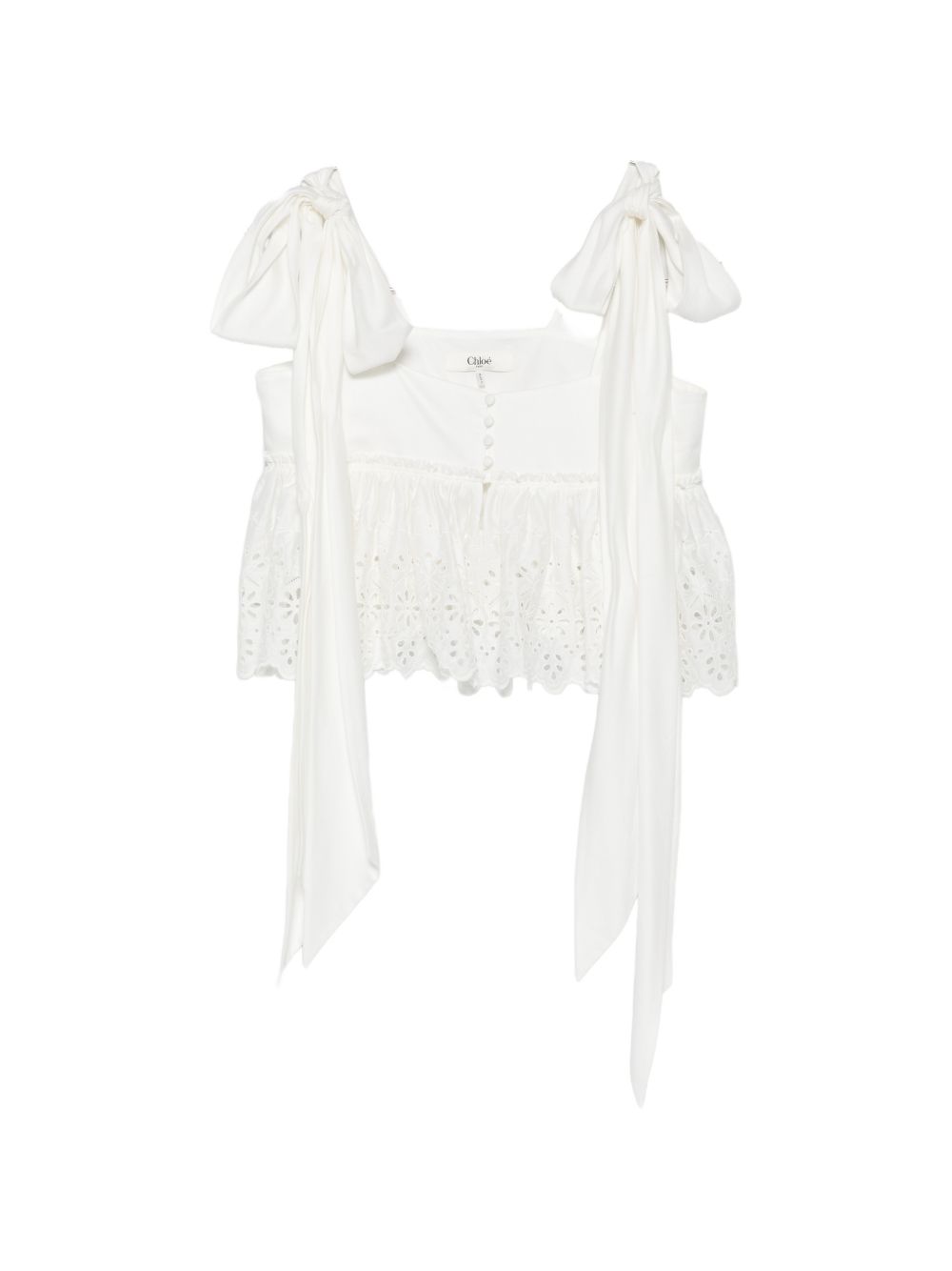 Chloé Chloè Top WHITE