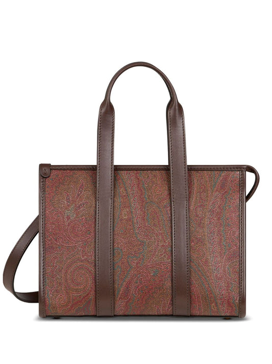 Etro Paisley Canvas Tote
