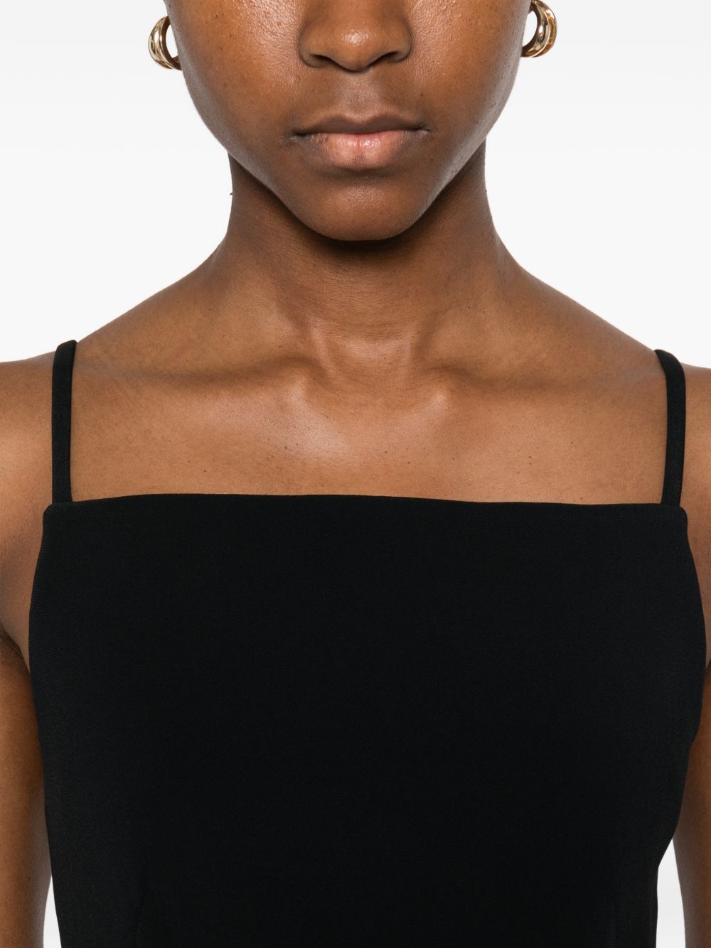 Givenchy Sliced Mini Dress in Crepe Cady