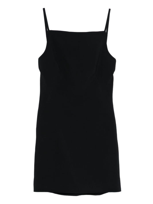 Givenchy Sliced Mini Dress in Crepe Cady