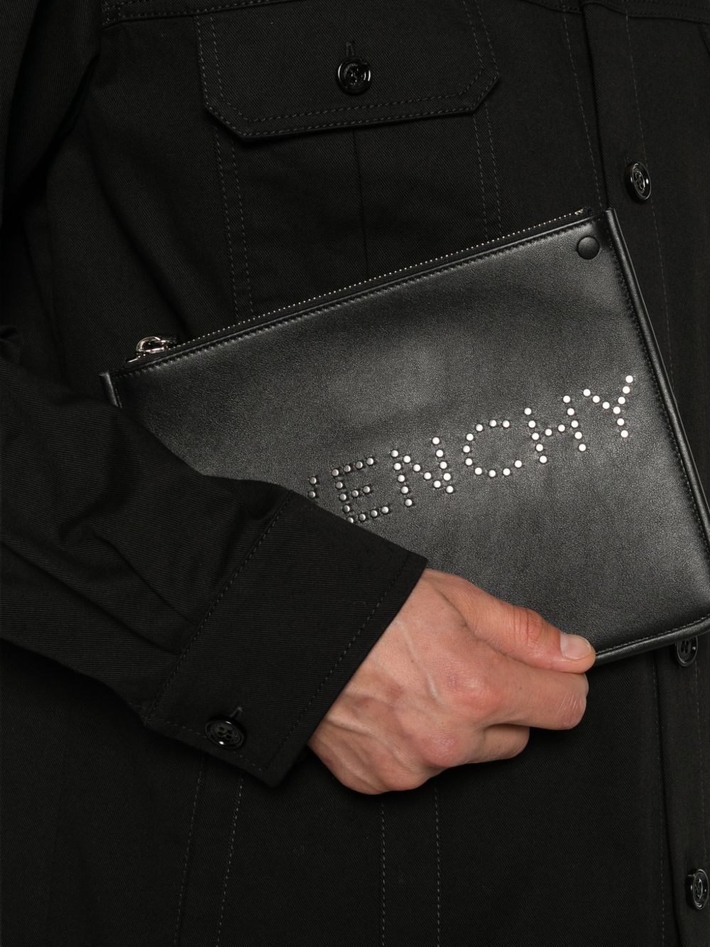 Givenchy Stud Embellished Wallet