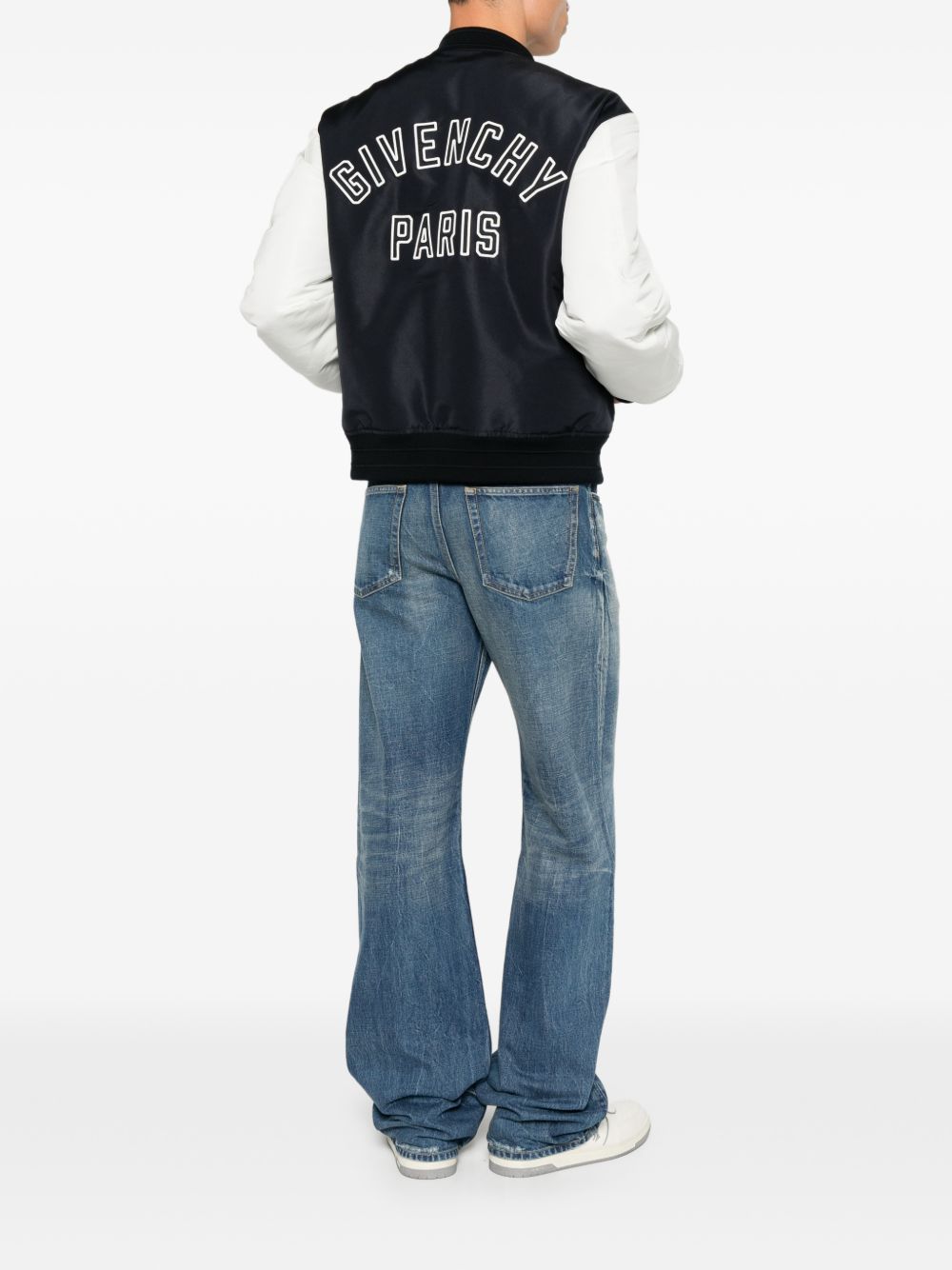 Givenchy Logo Embroidered Windbreaker