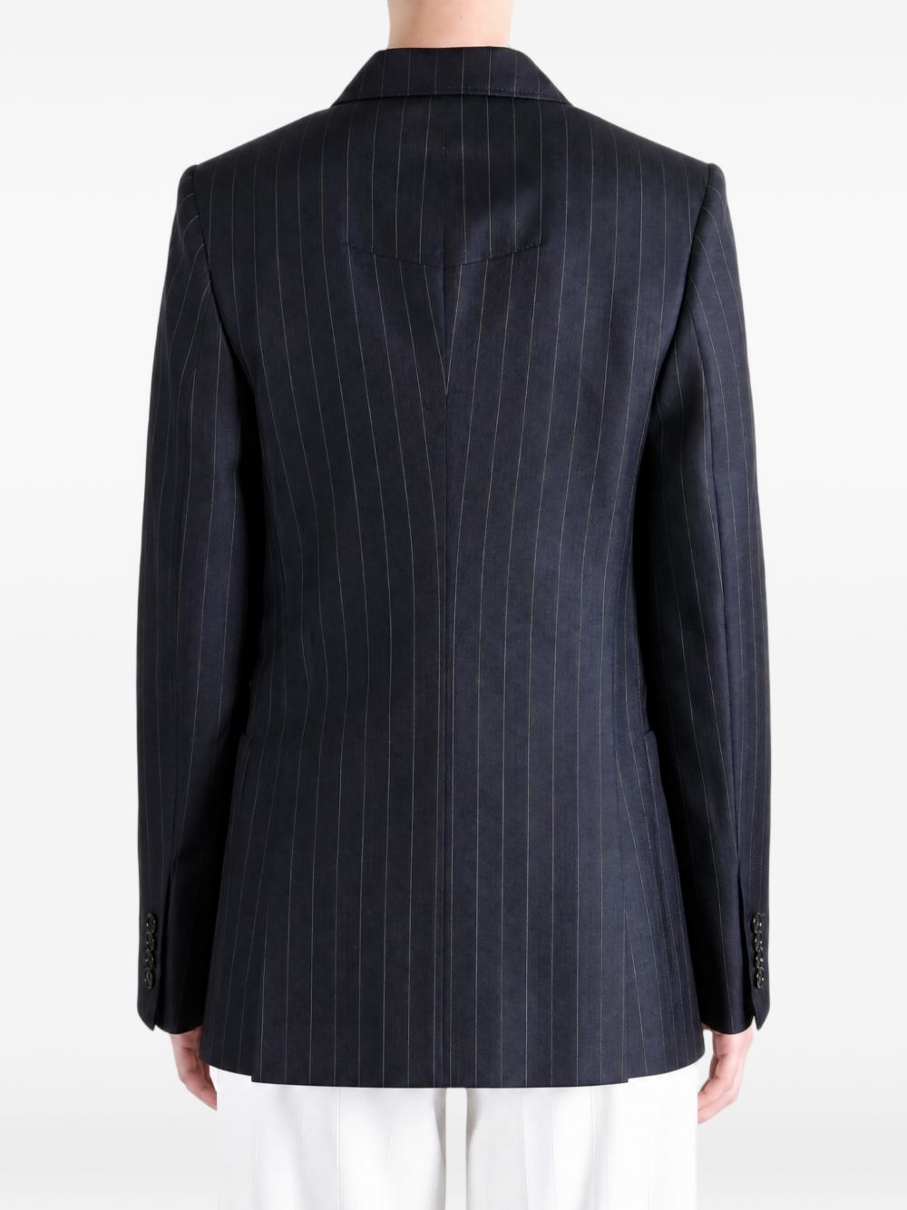 Givenchy Pinstripe Double-Breasted Blazer