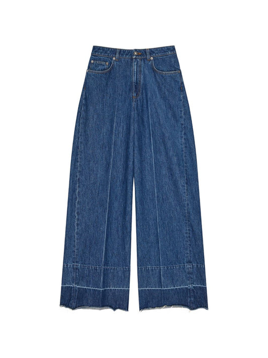 Givenchy Wide Leg Denim Jeans