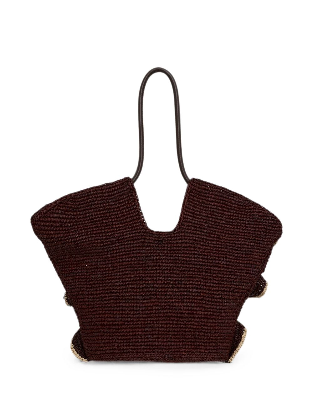 Zimmermann Woven Ruffle Tote