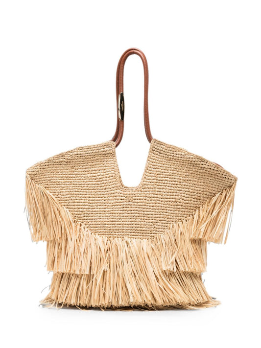 Zimmermann Woven Fringe Tote