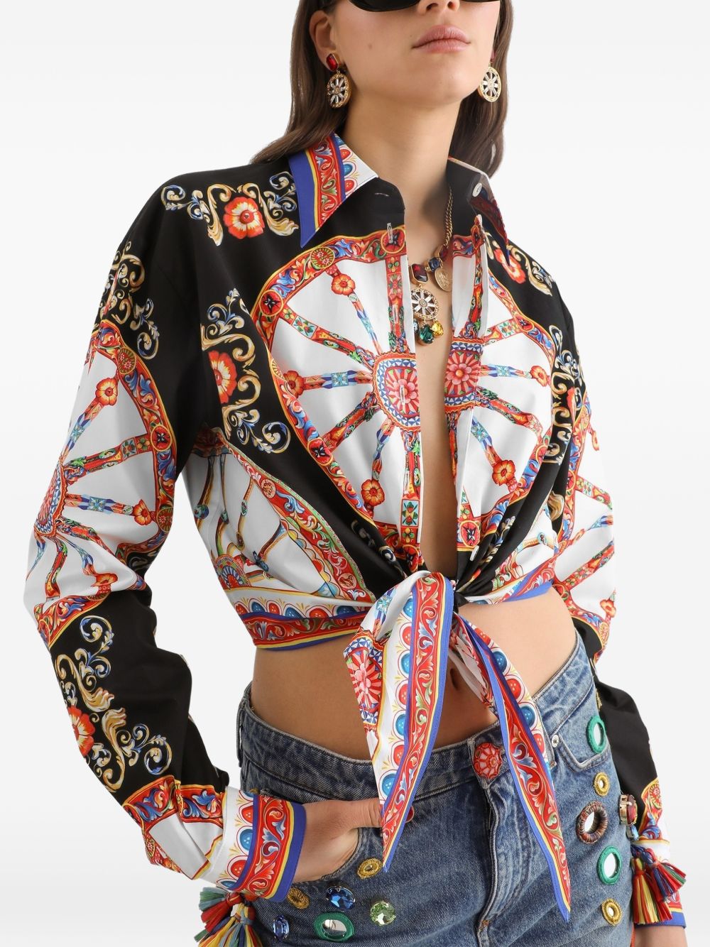Dolce & Gabbana Silk Shirt