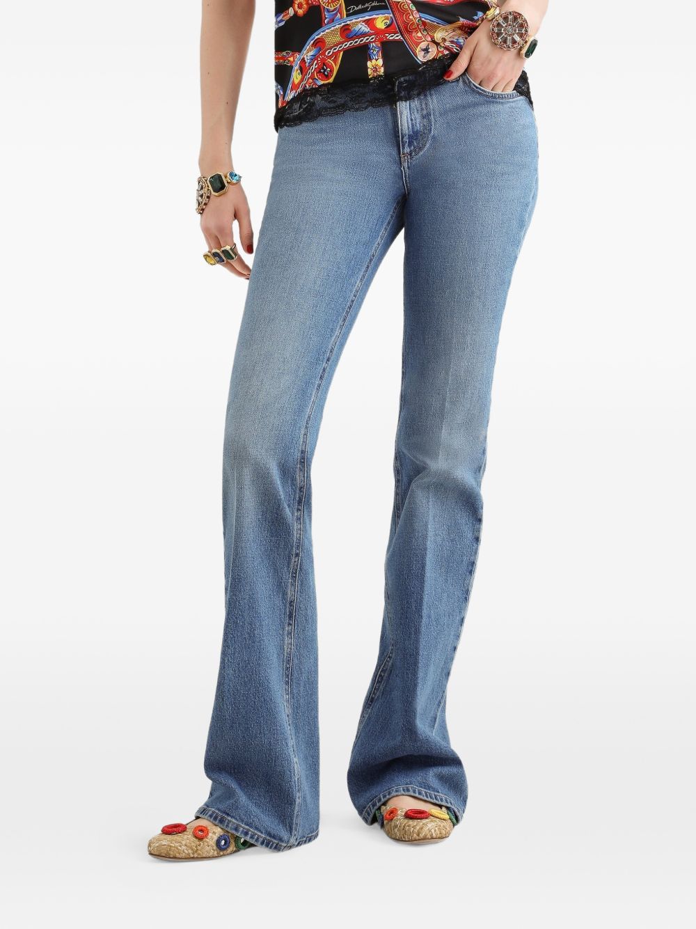 Dolce & Gabbana Light Blue Denim Jeans