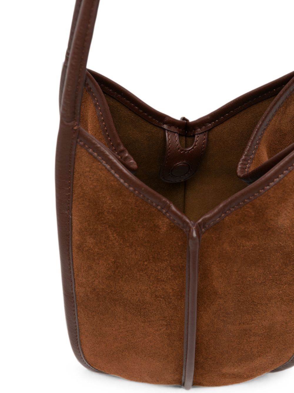 Hereu Cabullera Suede Shoulder Bag