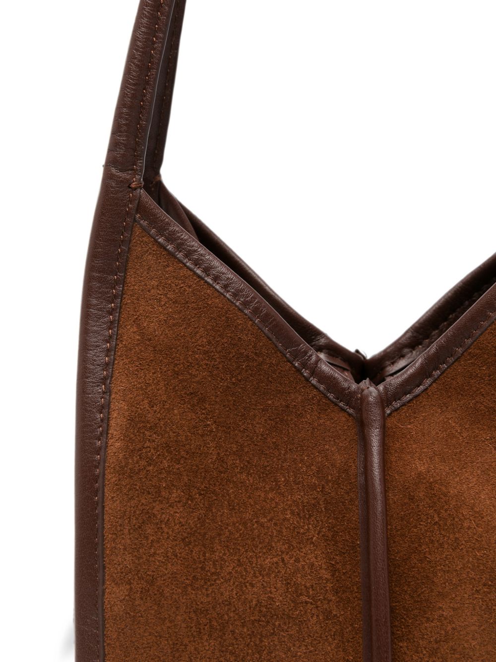 Hereu Cabullera Suede Shoulder Bag