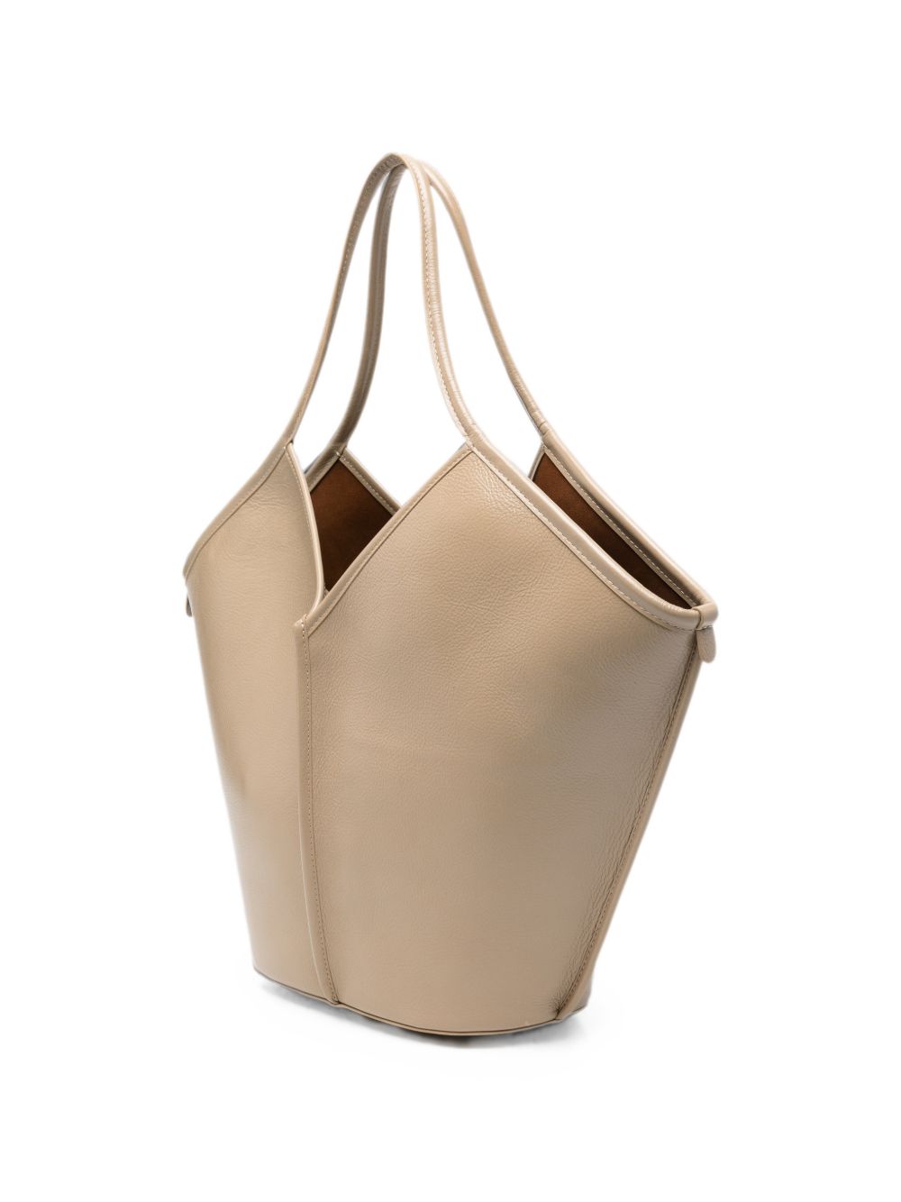 Hereu Calella Large Distressed Leather Tote